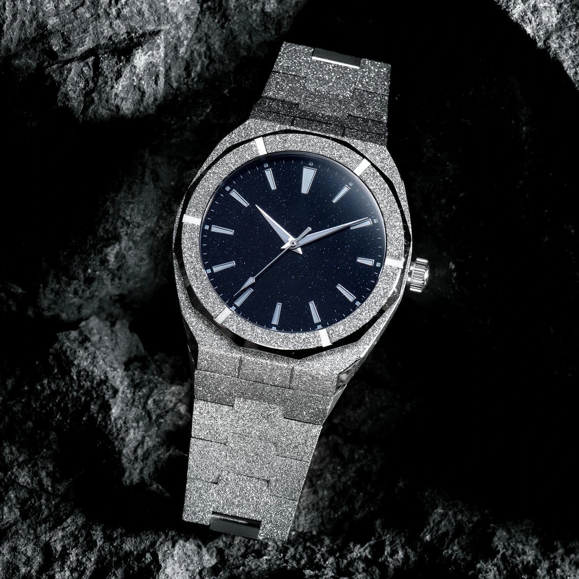 VDEAR - Custom Your Logo Mens Watches Stainless Steel Relojes Hombre Luxury Watch Oem Frost Paul Silver others 1