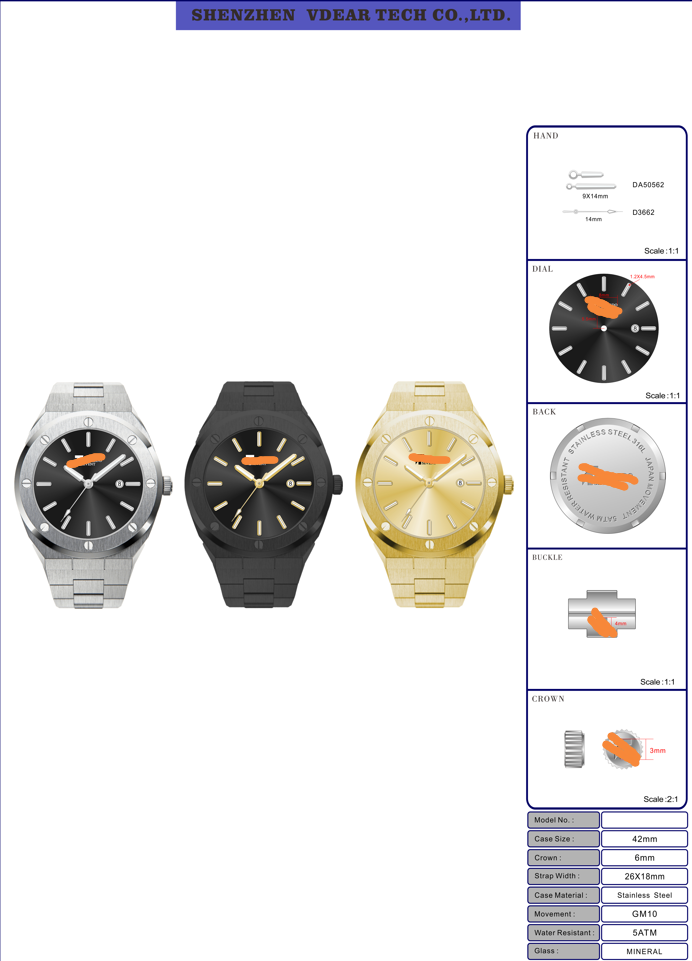 How to Customized your watch? | VDEAR 2