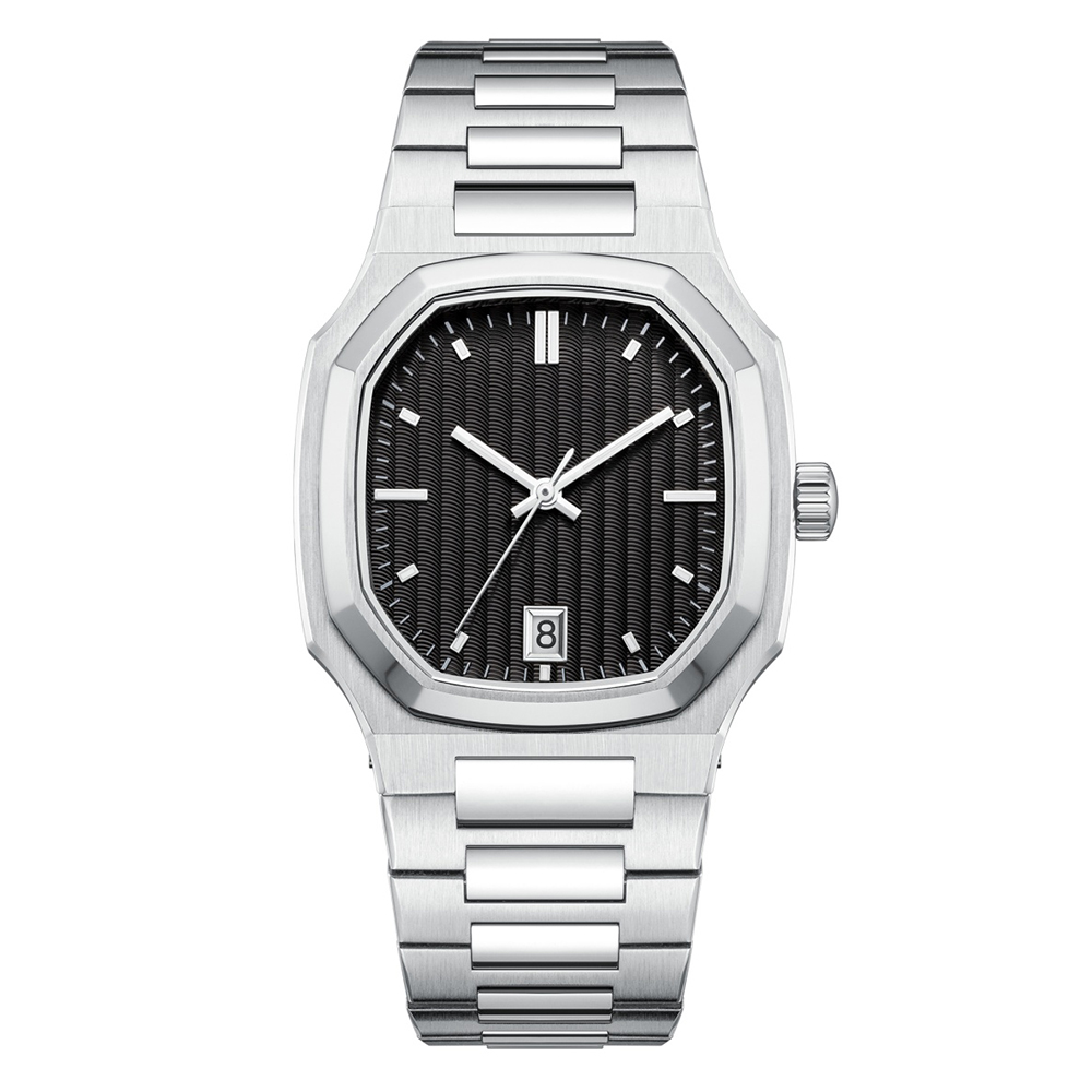 Vdear Business 3d Printing Dial With Date Luminous Pointers Visible Movement Automatic Mechanical Watch 9