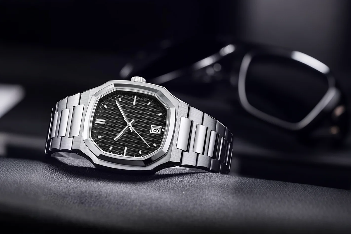 Vdear Business 3d Printing Dial With Date Luminous Pointers Visible Movement Automatic Mechanical Watch 10