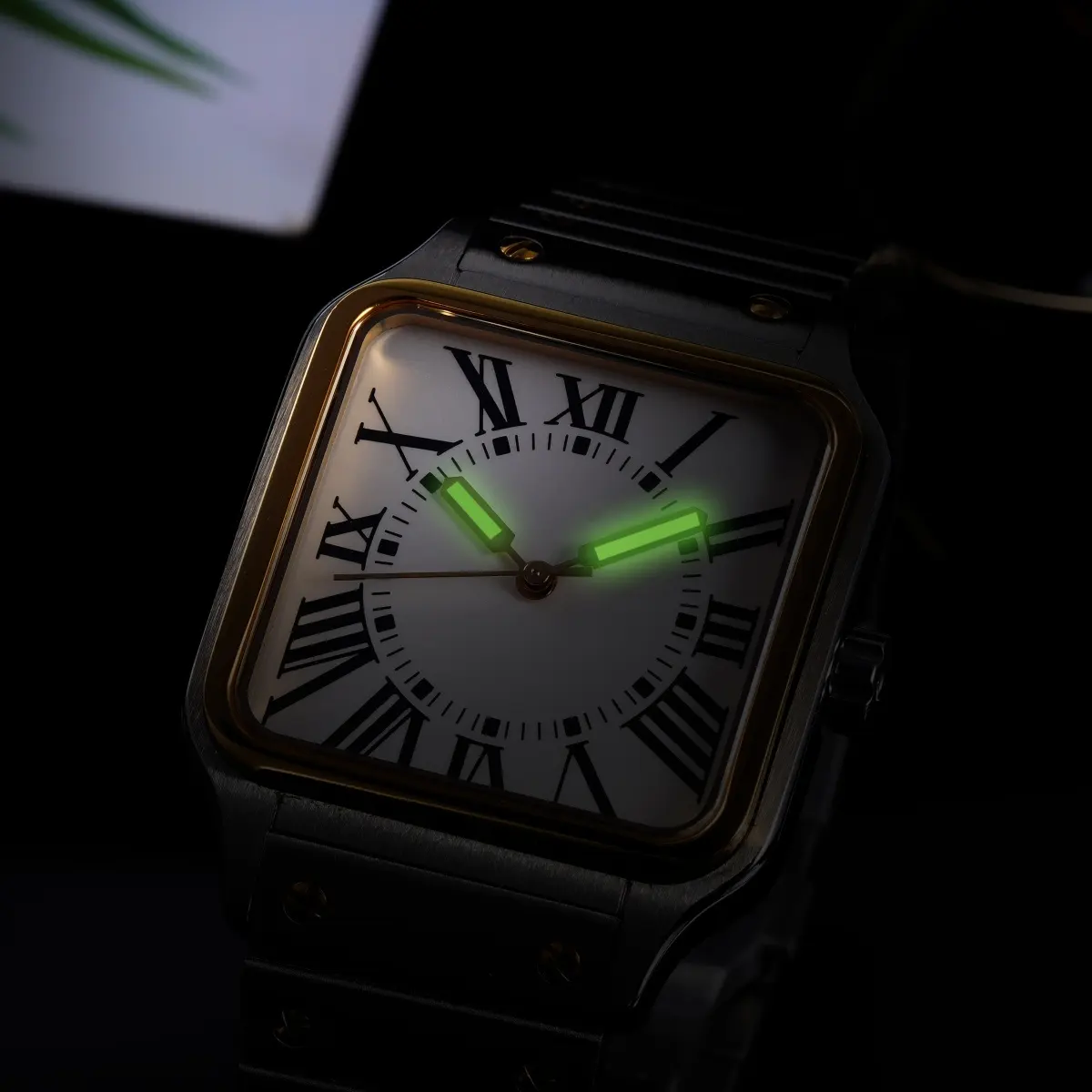 VDEAR Men's Quartz Roman Numeral Watch 4