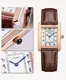 VDEAR Ultra Thin Leather Strap Quartz Watch for Women 3