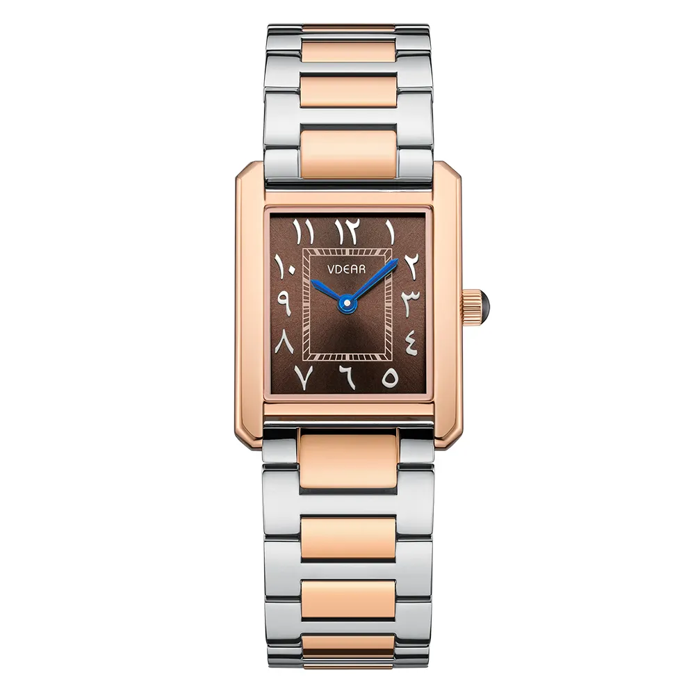 Ultra Thin Arabic Dial Quartz Watch: Elegant Style & Precision 2