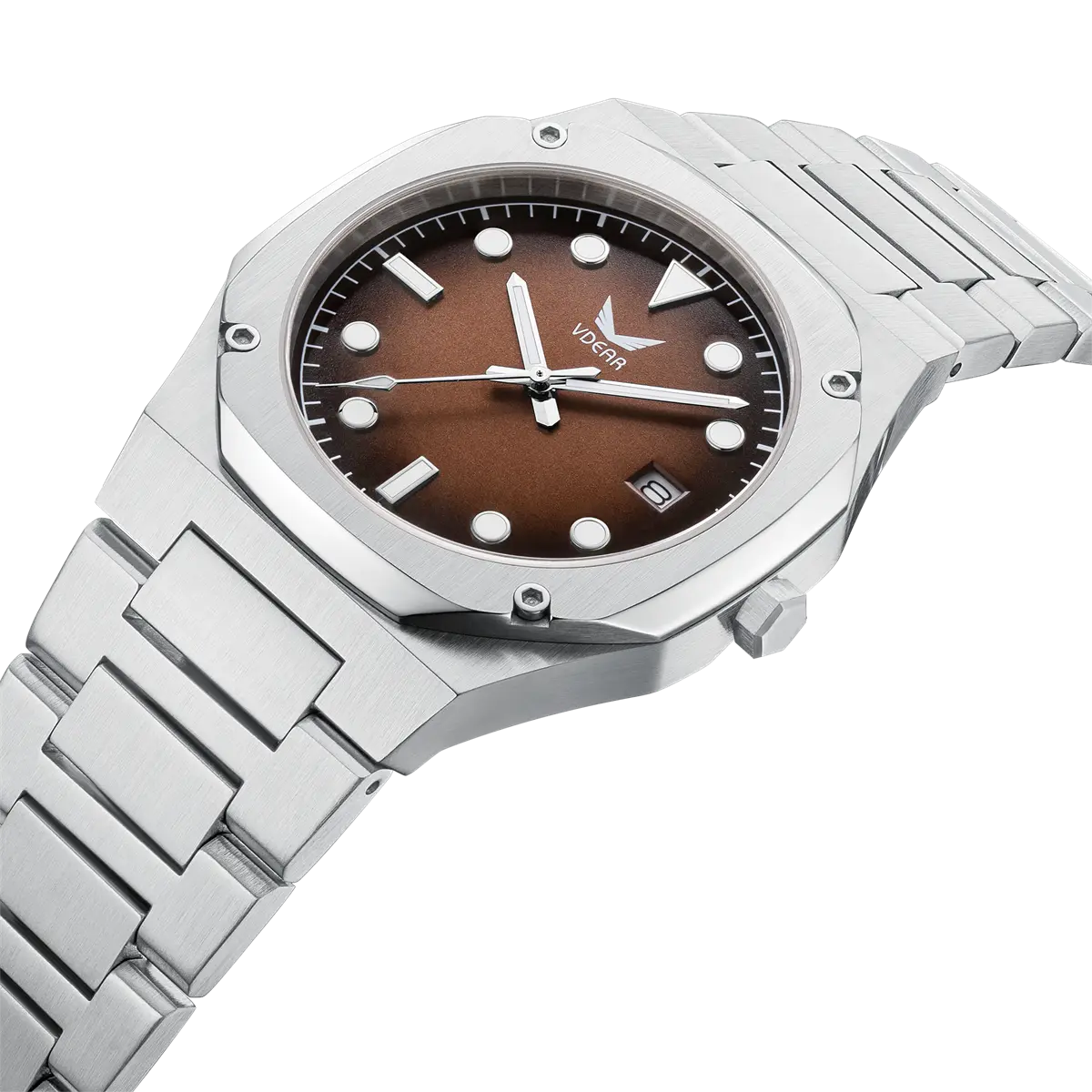 Luxury Quartz Watch with Date and Luminous Hands 4