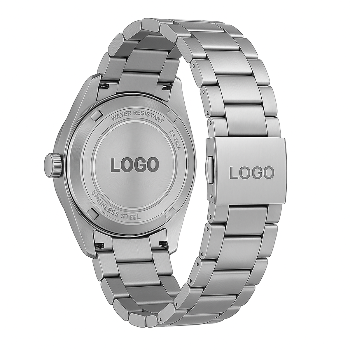 Vdear OEM 3d Sand Grain Wavy Dial Men Watch Stainless Steel Strap Quartz Wristwatch 14