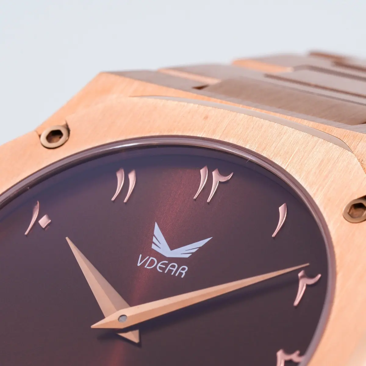 VDEAR Quartz Men's Watch with Arabic Dial - 3ATM Water Resistant 3