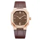 VDEAR Rose Gold Men's Quartz Watch with Date & Luminous Hands 2