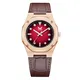 VDEAR Men Ultra Thin Luminous Leather Watch - Customizable & Waterproof 2