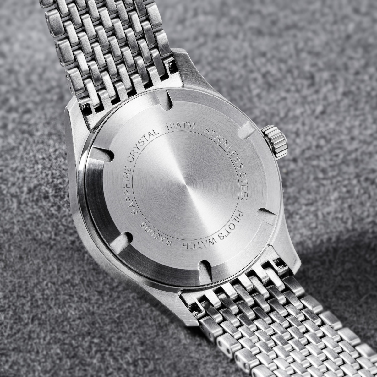 Vdear OEM Custom luminous hands Sunray Dial Men Quartz Wristwatch 14