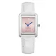 VDEAR Ultra Thin Rectangle Dial Quartz Watch Women's Silver 2