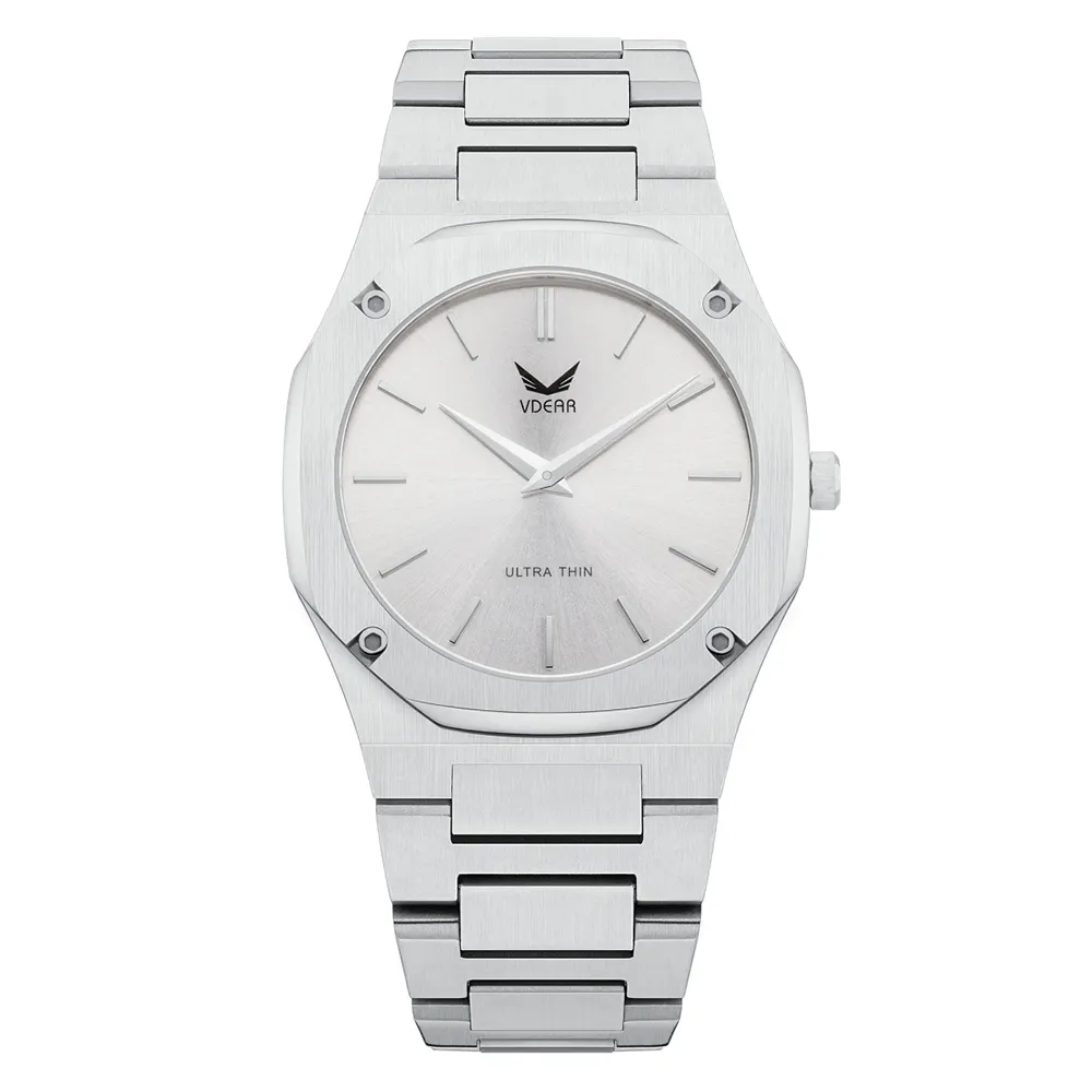 VDEAR Ultra Thin Octagon Quartz Men Watch - Best High End Quartz Watch 2