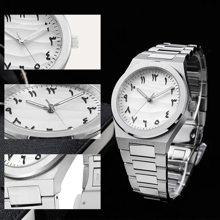 VDEAR Quartz Calendar Watch - Ultra Thin, Luminous Hands & Arabic Numeral Dial 3