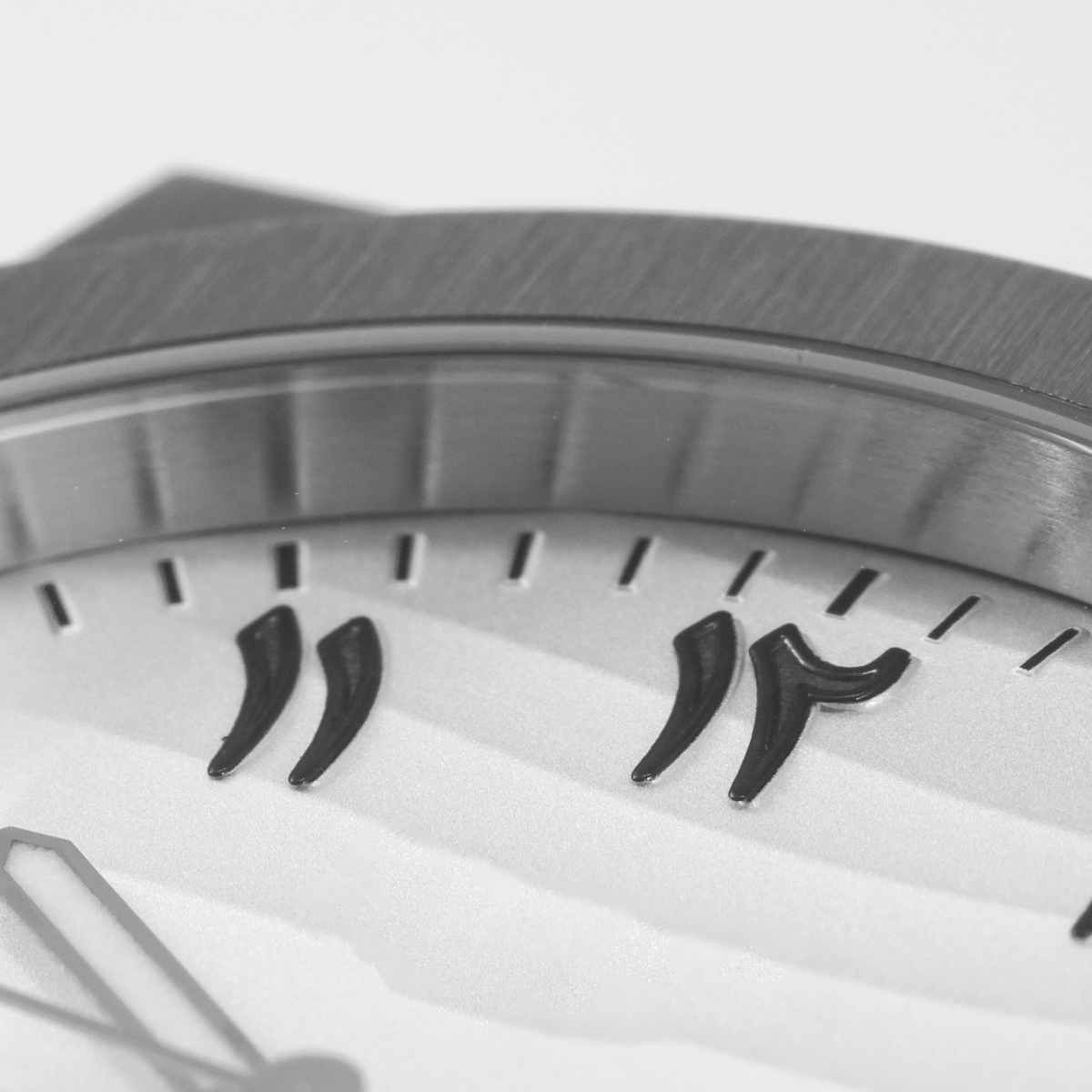 Vdear Unique Matte Ripple Dial With Arabic Number Men Watch Luminous Hands Ultra Thin 7mm Case Waterproof Quartz Watch 11