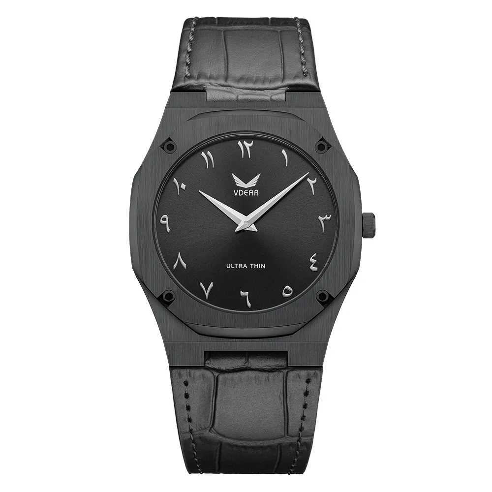 VDEAR Ultra Slim Men's Diamond Quartz Watch 2