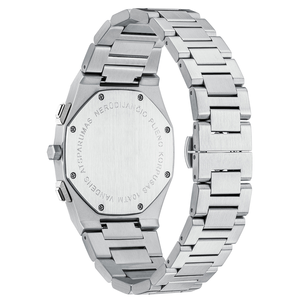 Vdear Leather Strap Black Dial Small Three Needle Quartz Watch Multifunction Calendar Men Luxury Wristwatch 14