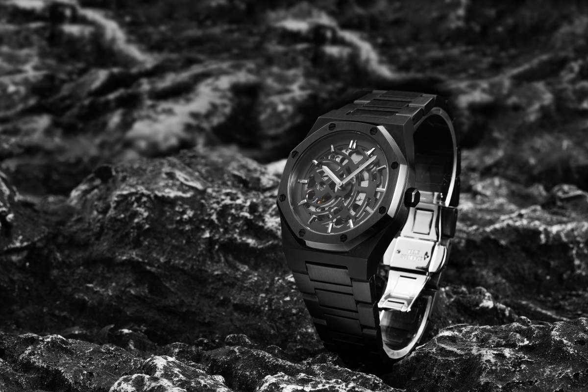 Vdear Hollow Out Skeleton Dial With Tourbillon Men Watch Staniless Steel Visible Movement Automatic Mechanical Watch 16