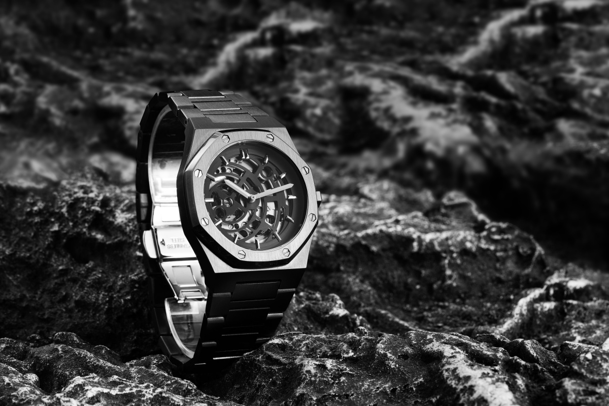 Vdear Hollow Out Skeleton Dial With Tourbillon Men Watch Staniless Steel Visible Movement Automatic Mechanical Watch 15