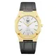 VDEAR Ultra Thin Gold Quartz Watch Featuring Leather Strap 1