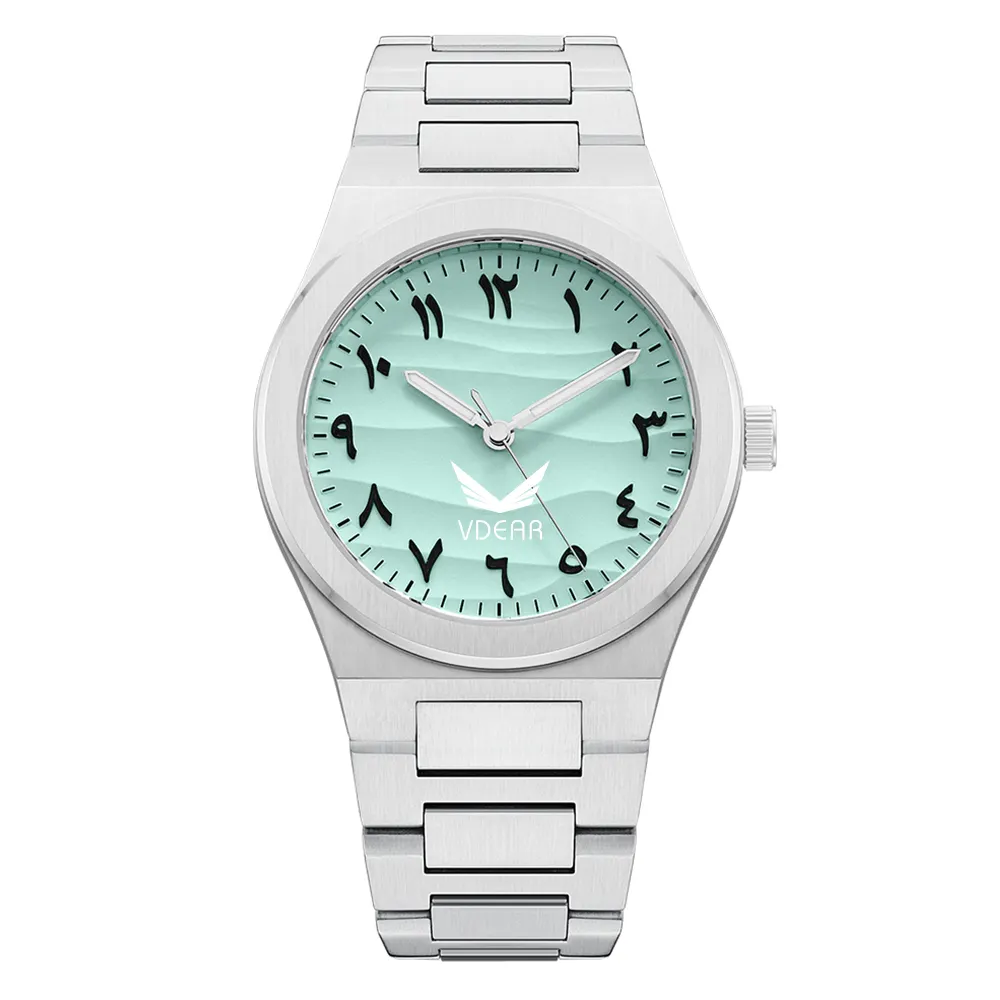 VDEAR Ultratunna Quartz Armbandsur för Herr 1