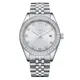 VDEAR 40mm Crystal Bezel Luxury Quartz Watch 1
