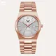VDEAR Rose Gold Men's Quartz Watch with Luminous Hands & Date. 1
