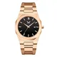 Ultra Thin Black Dial Rose Gold Watch- Waterproof Luxury Men's Quartz 1