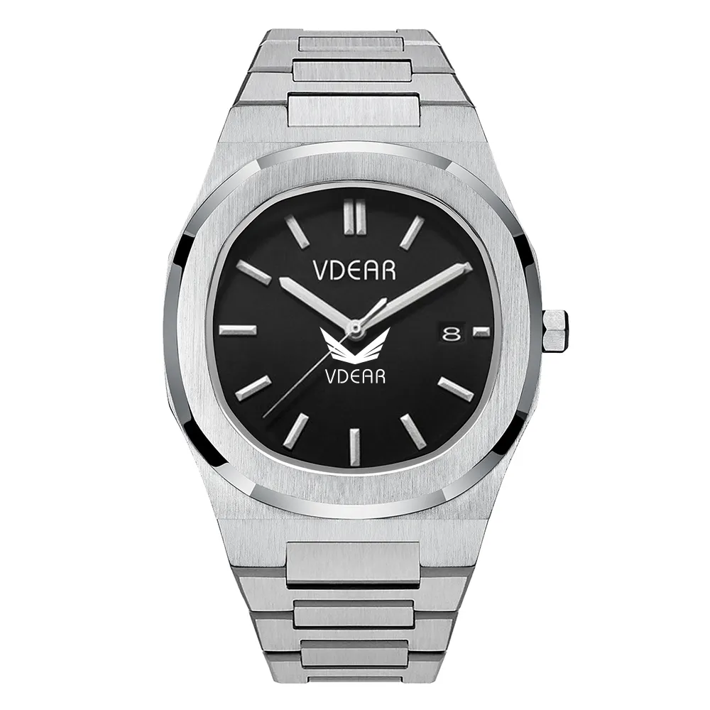 Часы VDEAR Date Square Luminous – модные и простые. 1