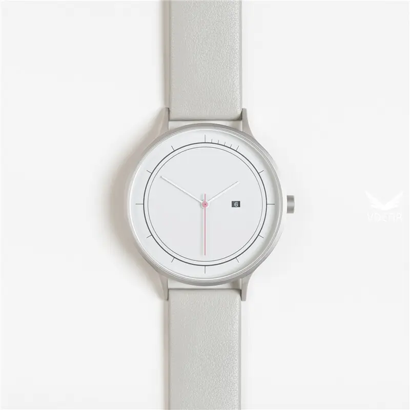 VDEAR Custom Logo Waterproof Quartz Watch - Luminous & High Quality 1