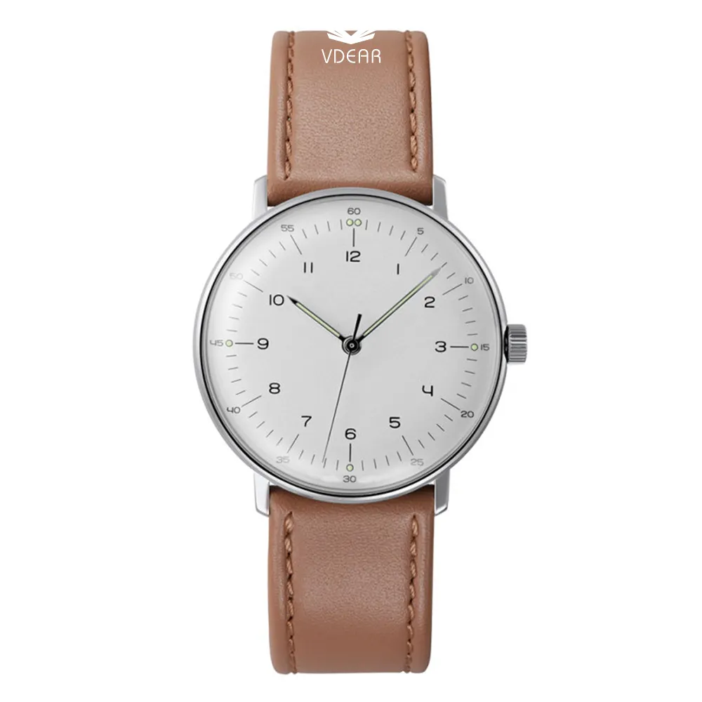 VDEAR Quartz Crystal Watches - Customizable Luxury Performance 1