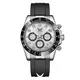 Luxury Diamond Quartz Watch - 3-Eye Design, Waterproof 50m 1