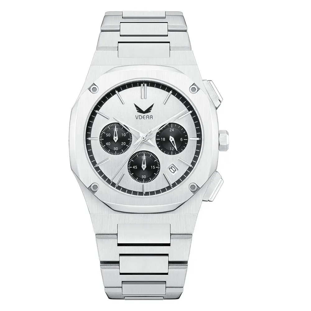 VDEAR Octagon Chronograph Men's Quartz Watch 1