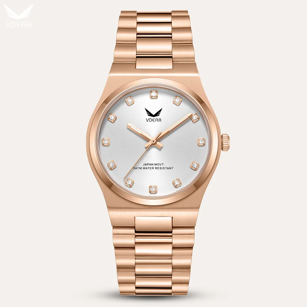 VDEAR Diamond Scale Ladies Quartz Wristwatch 1