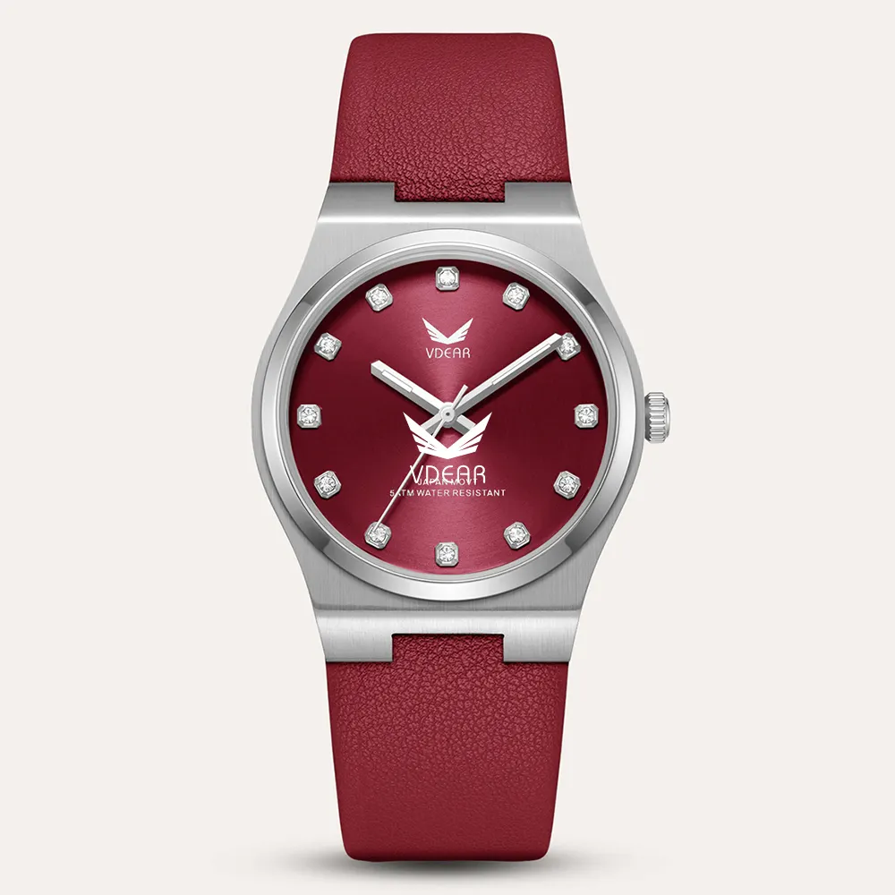 VDEAR Women's Quartz Watch: Elegant, Simple, Luminous 1