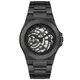 VDEAR Mechanical Skeleton Watch - Black Mechanical Watch 1