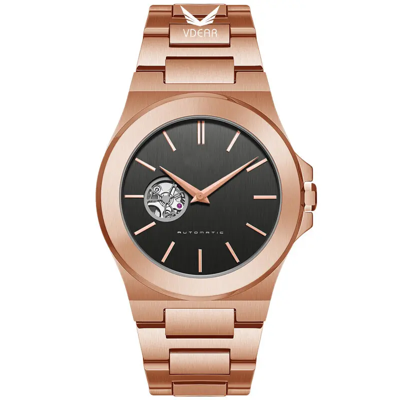 VDEAR Custom Mechanical Tourbillon Watch - Waterproof & Stylish 1