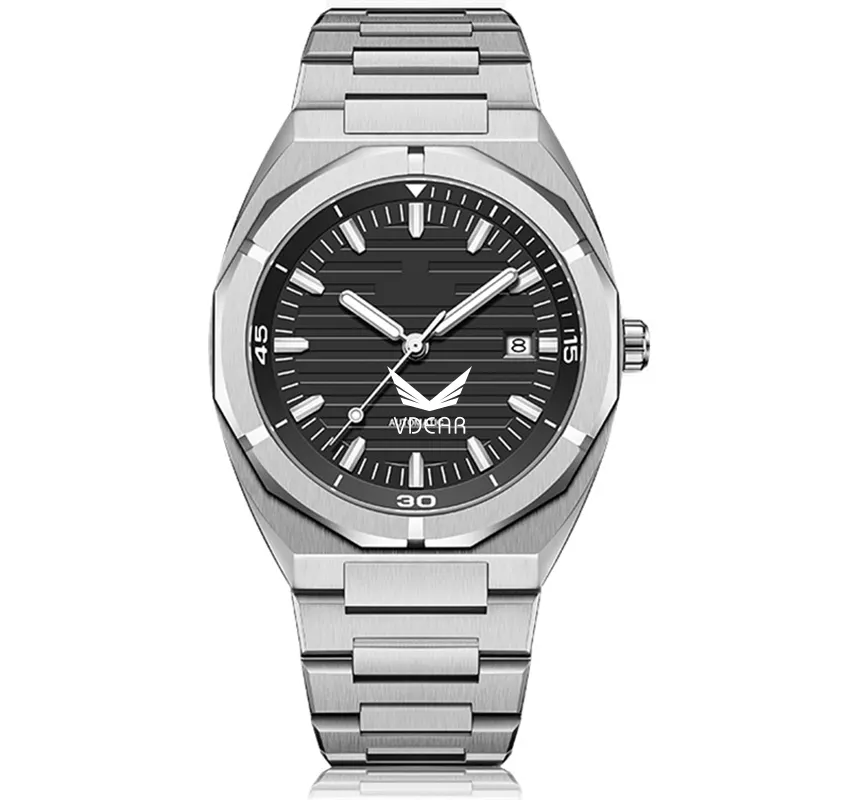 Custom Logo Stainless Steel Automatic Watch: High Quality, Customizable Specs, Superior Performance and Reputation. 1