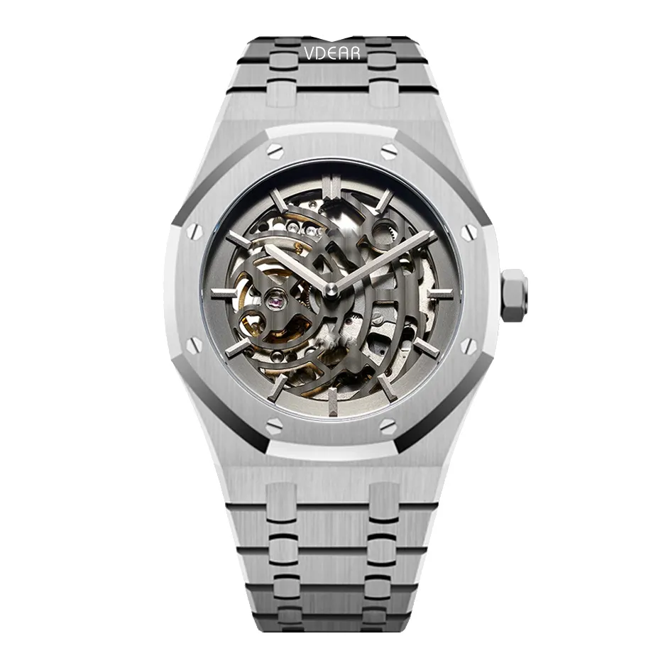 Lyxig automatisk självuppdragande klocka från Kina 1