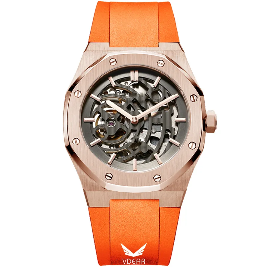 Colorful Silicone Strap Automatic Watches - Best for Men and Women 1