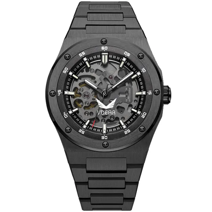 Luxury Automatic Mechanical Watch - Custom Logo, High Quality 1