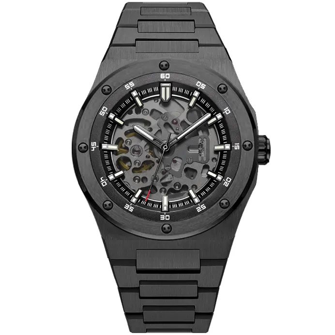 VDEAR Luxury Automatic Skeleton Watch - Best Quality, Custom Logo, Luminous Design 1