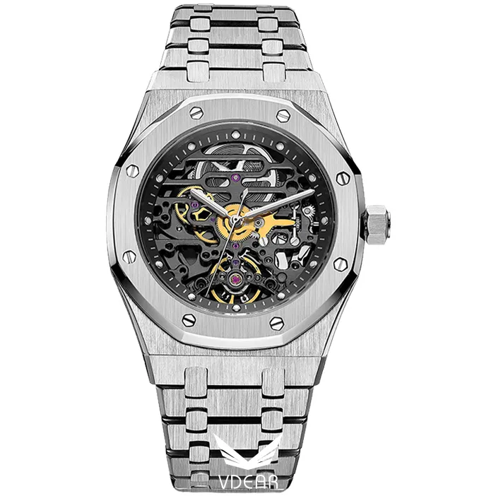 VDEAR High Quality Skeleton Watch - Customize, Precision Mechanical Movement 1