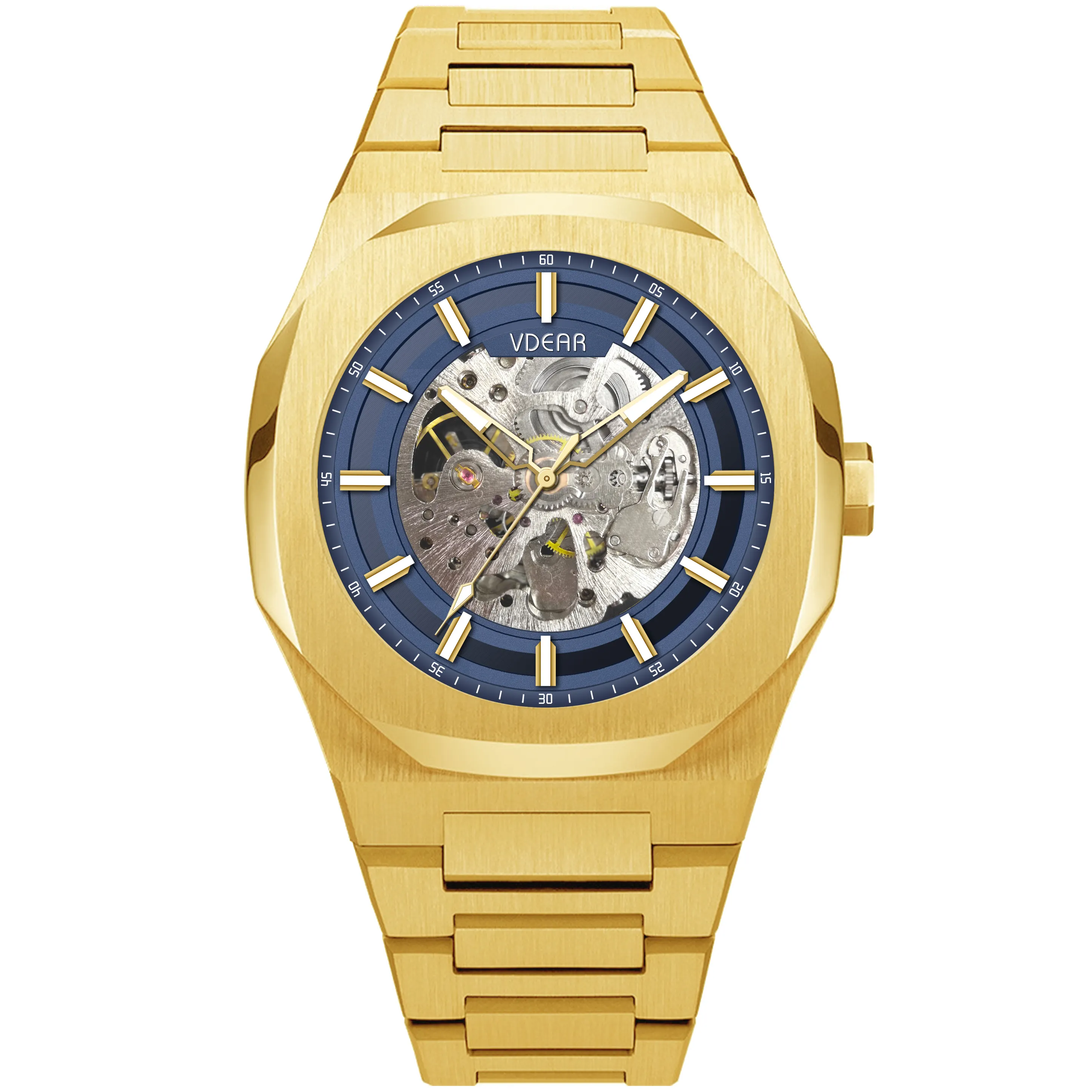 VDEAR Mechanical Wind Up Watch - Customizable Luxury design 1