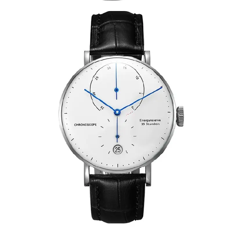 VDEAR Chronograph Automatic Watch with Leather Band - Customizable Specs & Quality Reputation 1