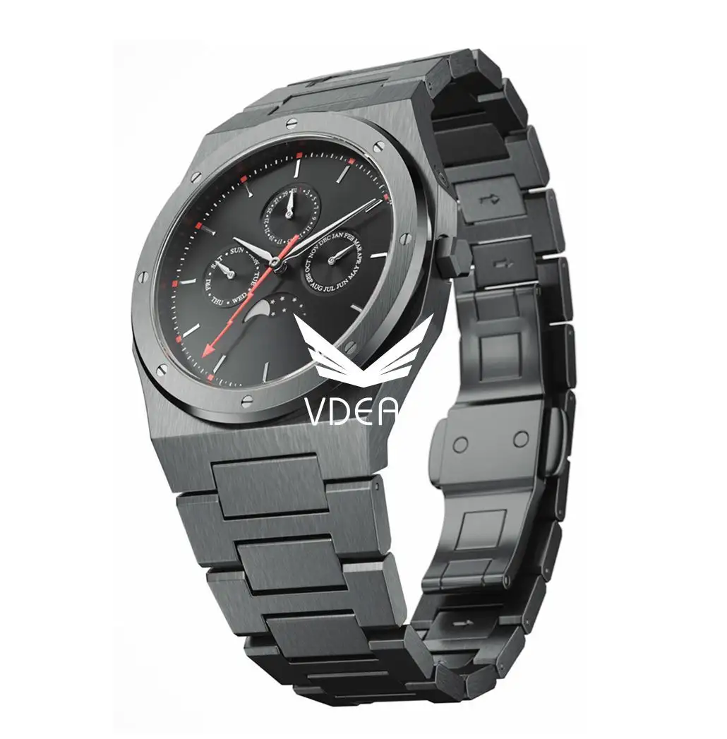 Water-Resistant Automatic Men's Watch with Day/Date Feature 1