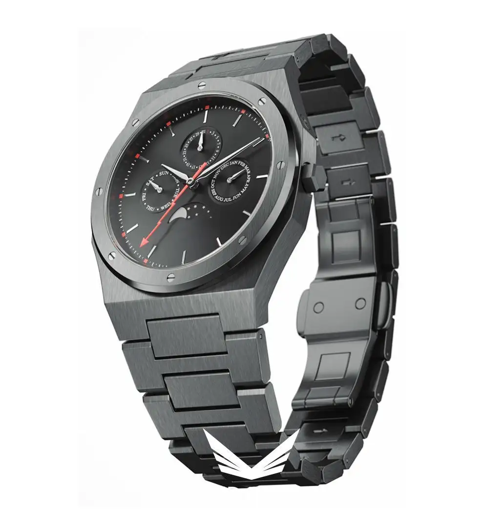 Stainless Steel Water-Resistant Automatic Watch for Men 1