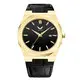 Stainless Steel Japan Quartz Leather Watch for Men 1