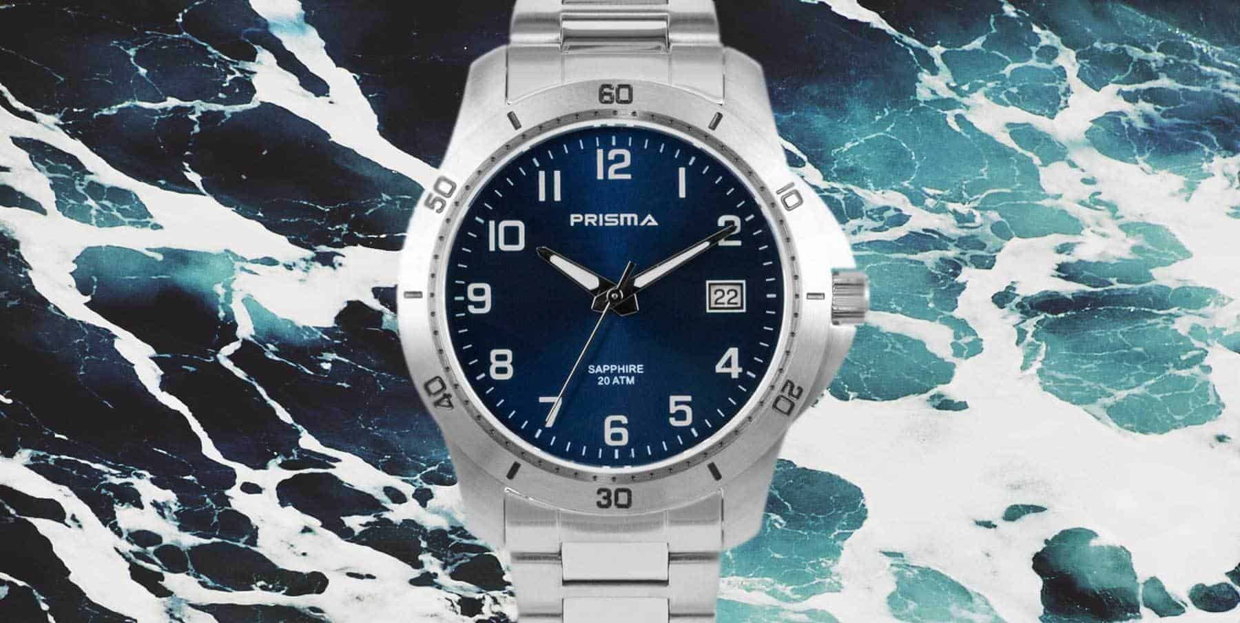 اكتشف مقاومة الماء حتى 10 ضغط جوي في ساعات الكوارتز 1