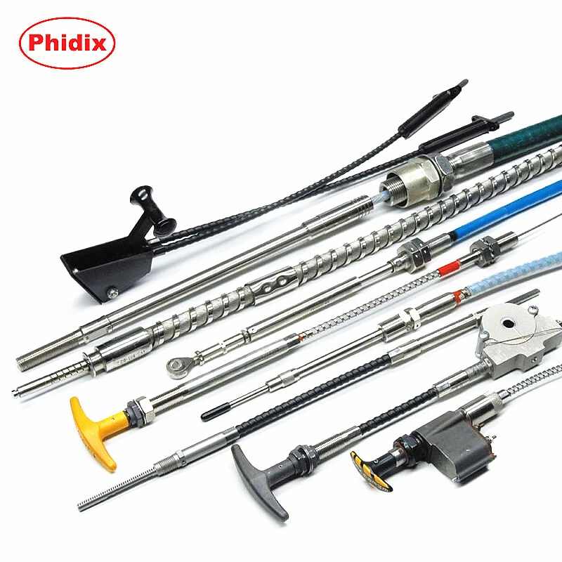 Push-Pull And Pull-Only Custom Assemblies Performance Control Cable Assembly 1
