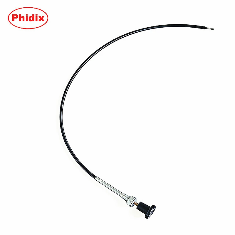Heavy-Duty Push-Pull Control Cable With Ergonomic Knob For Industrial Machinery, Agricultural Equipment & Generator Systems 1