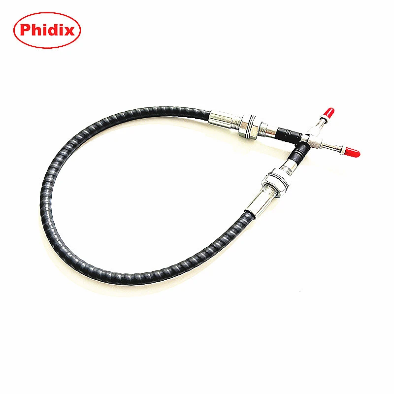 Heavy-Duty Dual-End Push-Pull Gear Shift Cable Assembly For Industrial & Vehicle Precision Actuation 1